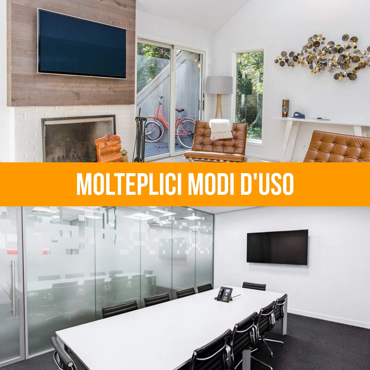 NANOOK Supporto a muro per TV 32-55 pollici | Staffa ultra sottile | Soluzione di montaggio per televisori LCD, LED e OLED | Compatibilità universale | VESA 100x100-400x400 | Nero