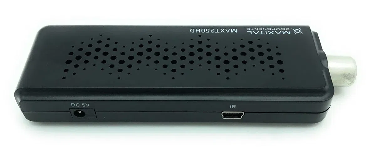 DECODER RETRO TV HDMI DIGITALE TERRESTRE ZAPPER DVB-T2 HD HEVC H.265 MAIN 10 CON TELECOMANDO UNIVERSALE