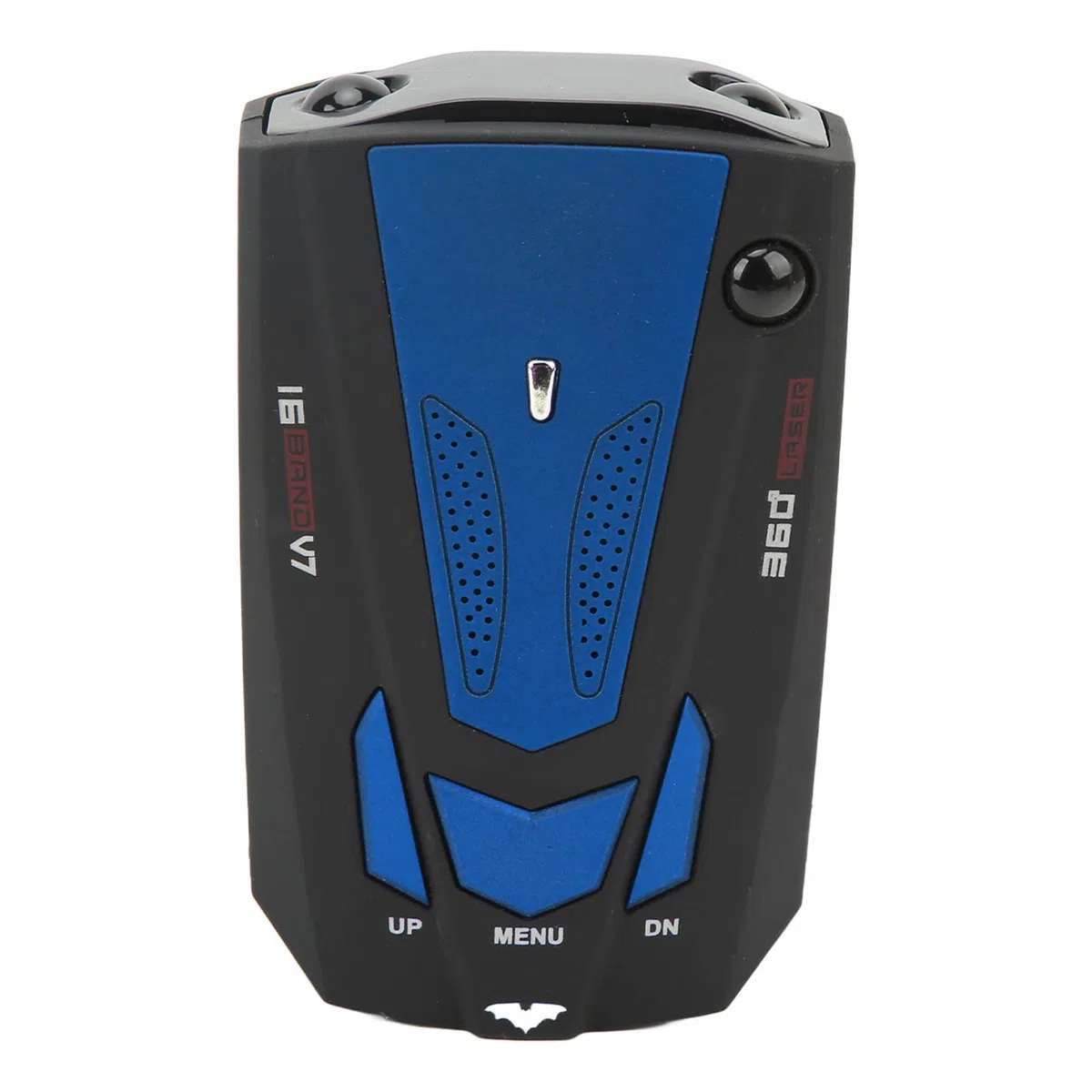 Cocoarm Detector Car Detection Device 360 Degree Detection 200-800m Range GPS Speed Alert Super Heterodyne Technology with Auto Mute System for VG-2 Immunity (BLUE)