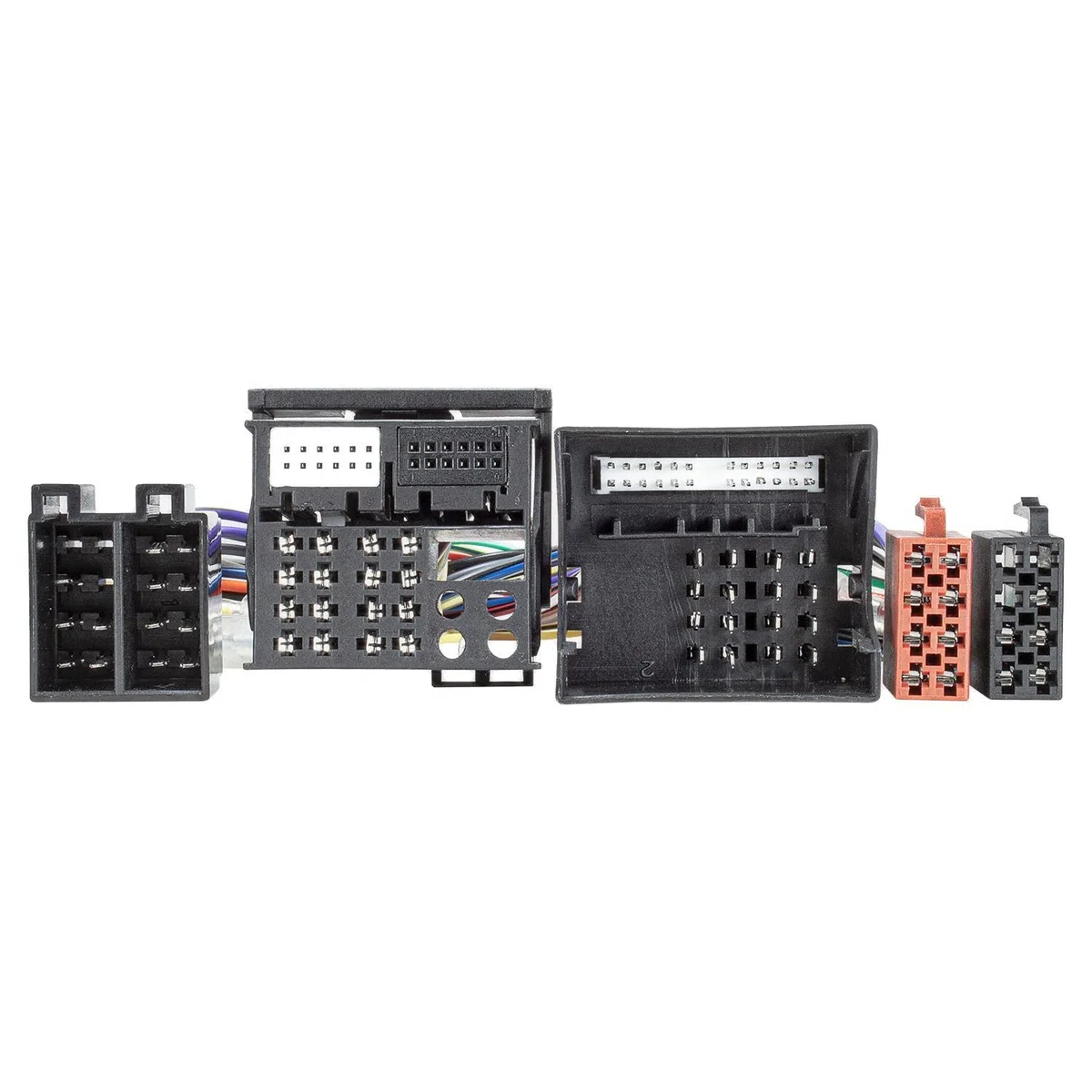 tomzz Audio 7315-005 Cavo a T ISO (40 cavi) compatibile con Ford dal 2004 in poi con Quadlock per l'alimentazione in vivavoce ISO amplificatore per THB Parrot Dabendorf i-sotec Match