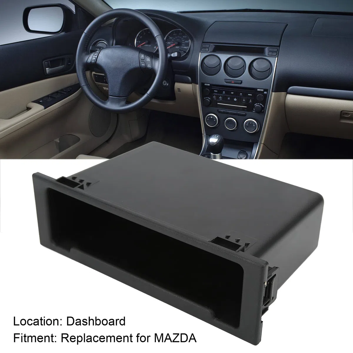 Stereo Radio Tasca Auto Radio Storage Case Car Stereo Audio Radio Storage Box 1Din Dashboard Organizer Nero din radio pocket din radio pocket Auto & Marcos de Montaje Del Tablero