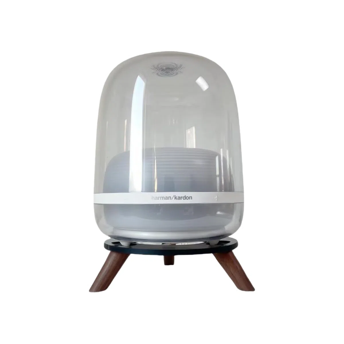 Aura Studio - Supporto per altoparlanti da tavolo con piedini in legno, supporto per Harman Kardon Aura Studio 4 Aura Studio 3 Soundsticks 4 Echo Studio Home sistema di altoparlanti