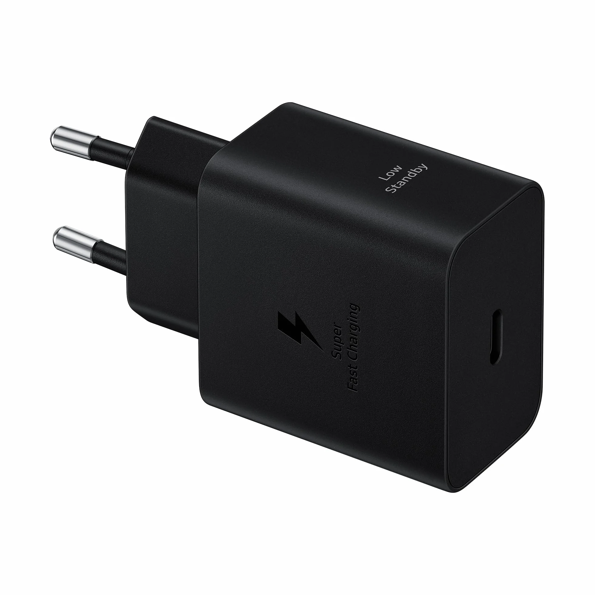 Samsung EP-T4511 Caricabatterie originale 45W Super Fast Charging, Porta USB-C (con Cavo), Nero