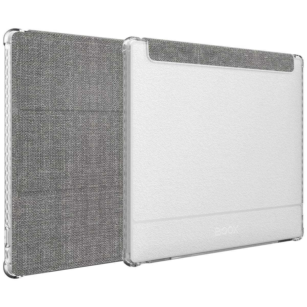 TUDIA SKN FLIP Progettato per Custodia Onyx Boox Go 7 / Color 7 (Gen I 2024 / Gen II 2025 / Gen 2) [Tecnologia Avanzata di Auto Sveglia/Sonno] Cover Trifold da 7" in Pelle TPU Antiurto (Grigio)