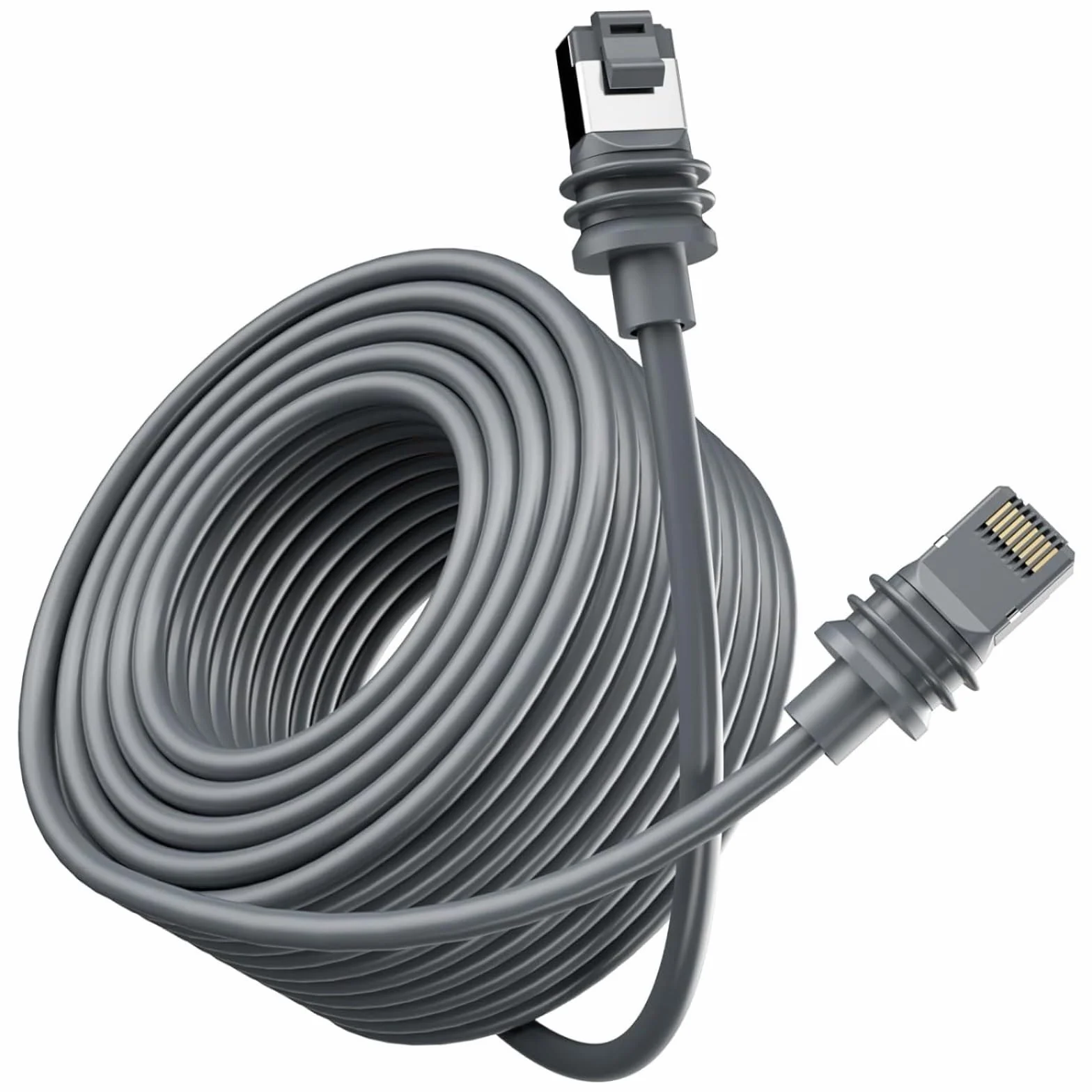 Jadeshay Cavo Starlink Gen 3,Starlink V3 Satellitare Rettangolare Sostitutivo 15 Metri/49 FT Cavo di Prolunga Impermeabile per Satellitare Gen 3 puo Uso Interno ed Esterno