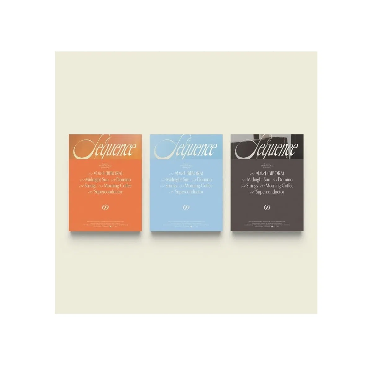 SF9-13th Mini Album Sequence CD (Sweetless ver.)