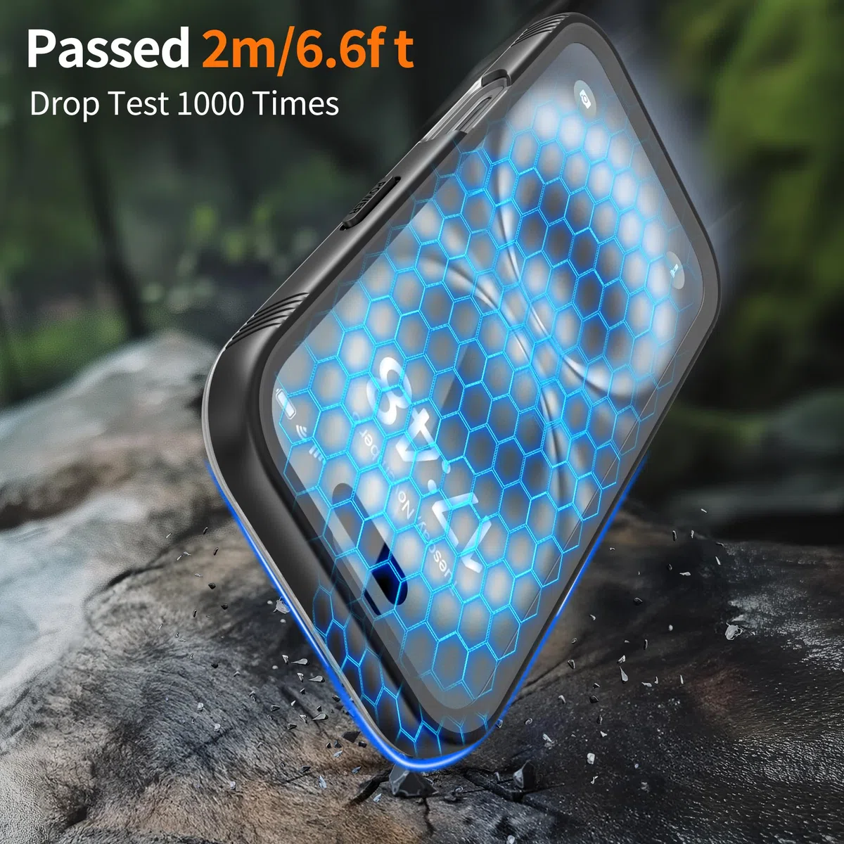 Cozycase Ultra Resistente Cover Per iPhone 13 Impermeabile Antiurto IP68 Subacquea Antipolvere 360 Gradi Completa integrale Militare Rigida Rugged Custodia Anti Urto Waterproof Doppia Case Trasparente