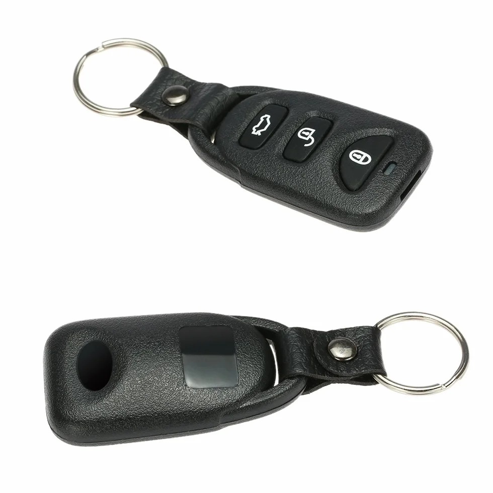 Shkalacar Porta Sistema Telecomando Auto, Chiusura Centralizzata Auto Universale Centrale Box Car Kit con Il Tasto del Tronco di Rilascio Per Auto Senza Chiave