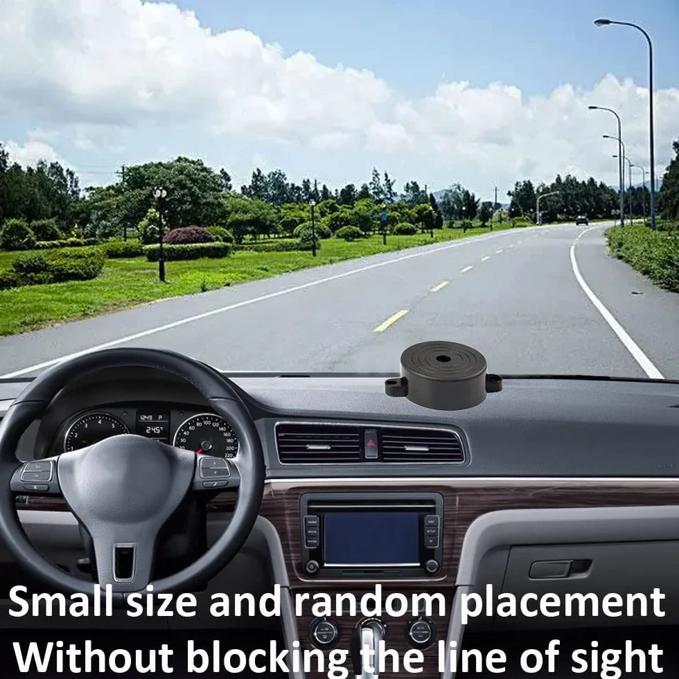 Auto Sensori di Parcheggio 4 Sensore Posteriore Parcheggio Kit Sistema Radar Parcheggio in Retromarcia Allarme Sonoro Distanza Radar Inverso Blu