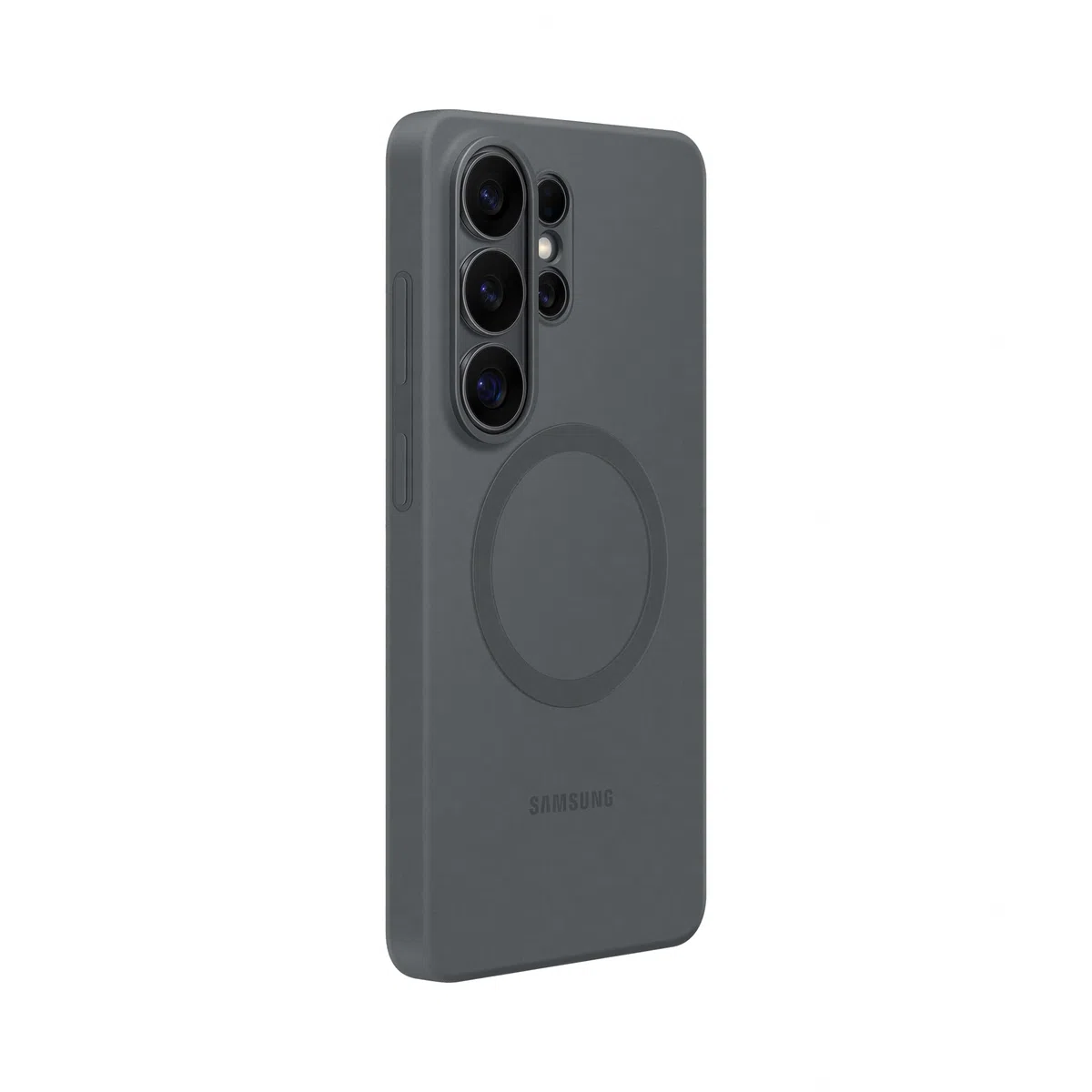 Samsung Silicone Magnet Case cover magnetica in silicone con tecnologia Magnetic Power Profile Galaxy S26 Ultra, Black