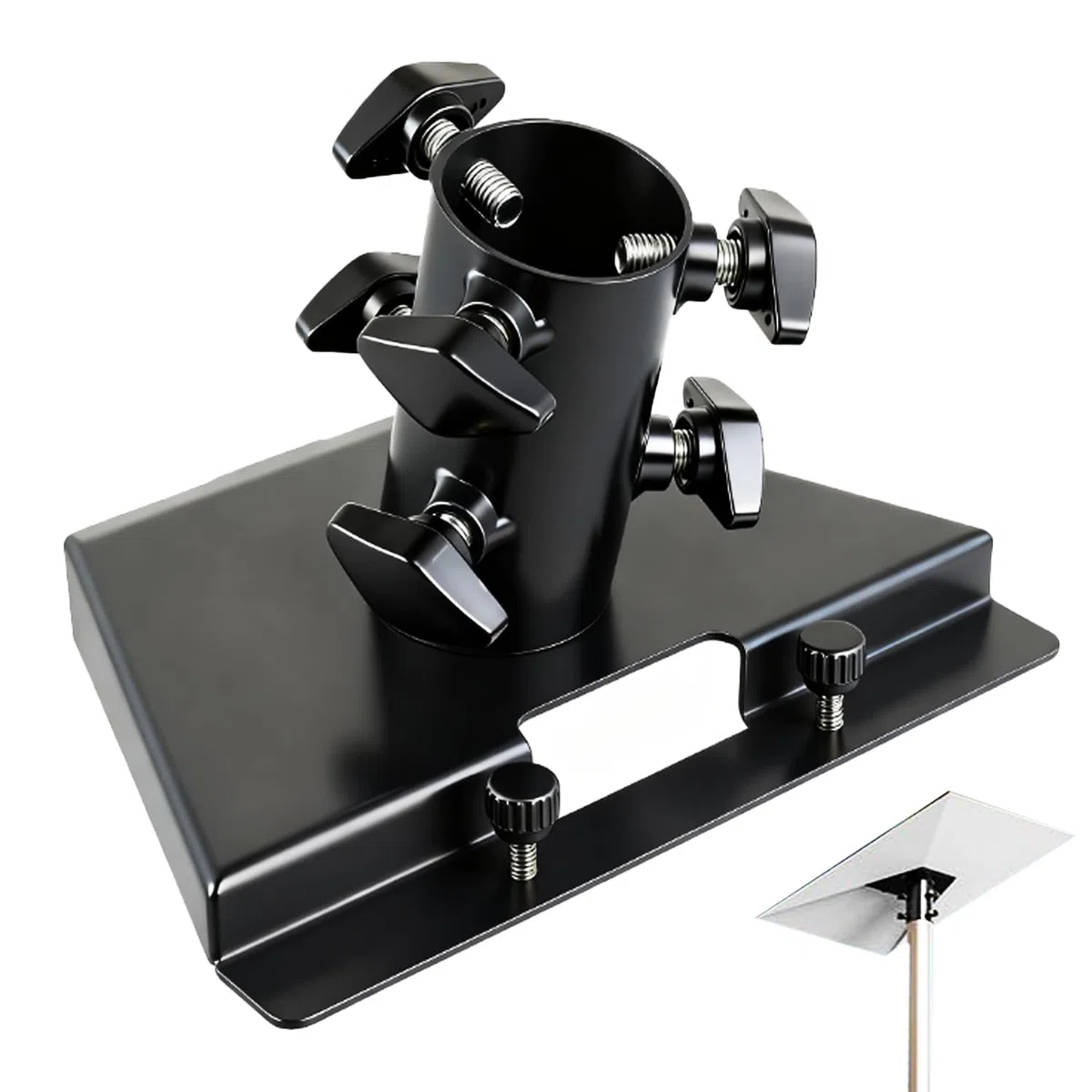 Adattatore per tubo Starlink Gen 3, versione migliorata della staffa Starlink Gen 3, supporto per palo Starlink, compatibile con l'antenna standard Starlink, adatto a pali da 1.1-2.1 pollici(28-54 mm)