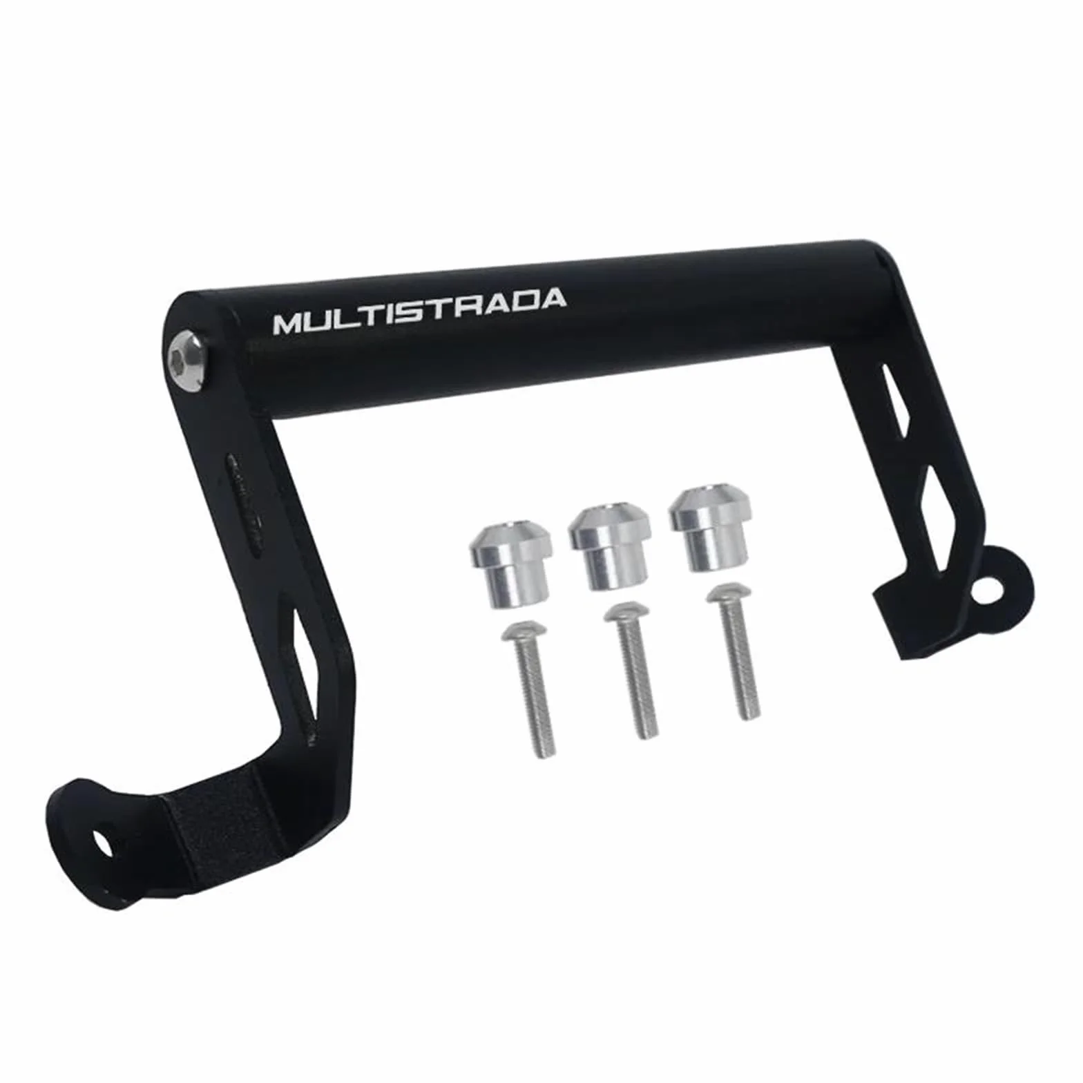 Ducati MULTISTRADA MTS 950/1200/S 1200S ENDURO 2020-2021 Telefono Piastra Staffa Supporto Per Navigatore GPS Moto 22 Mm NERO