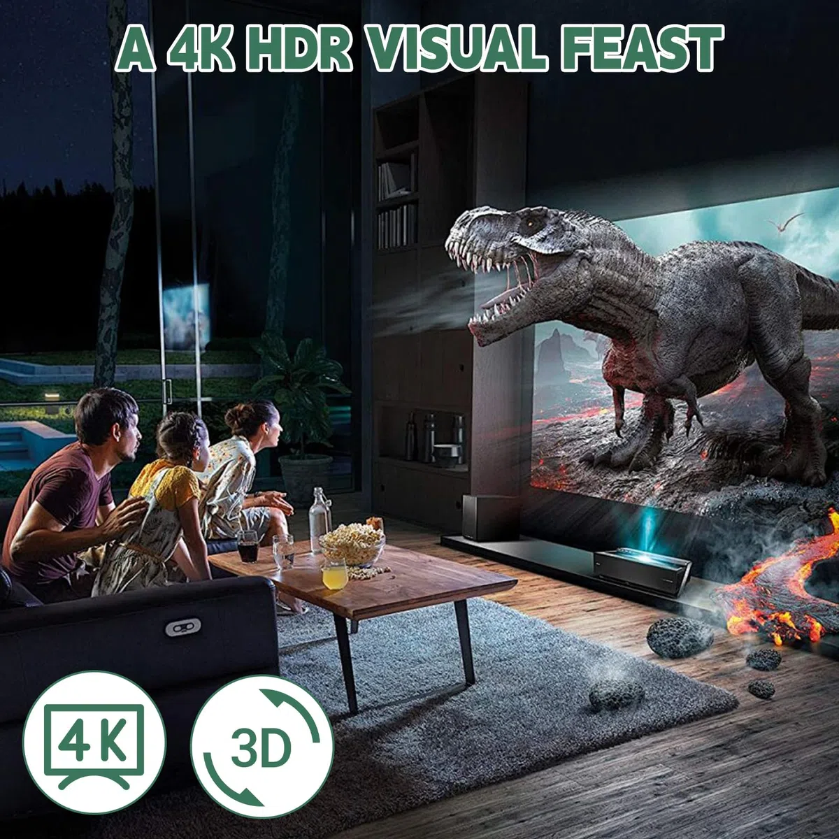 Switch HDMI 7 in 1-out, 4 K, 60 Hz, 7 x 1 HDMI, con telecomando, cavo di alimentazione, 7 connettori multipli, switch automatico, supporta HDMI2.0/HDR10 per switch, Xbox, PS4, HDTV, TV Stick, Blu-Ray