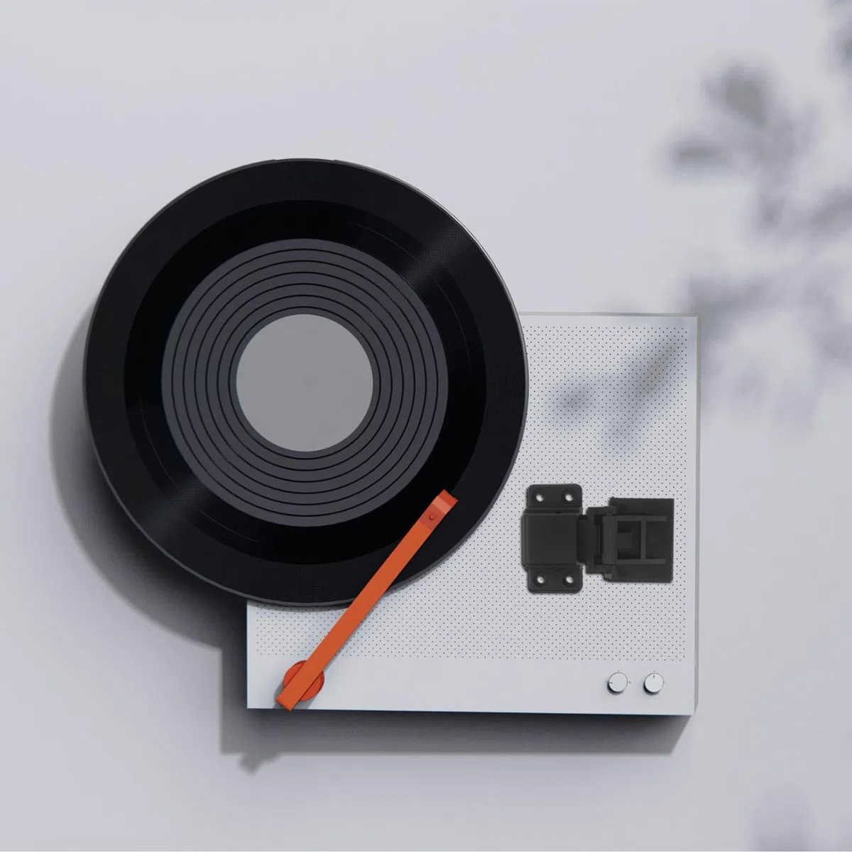 Gadpiparty Cerniere di Ricambio per Giradischi Vinile Nero Kit di Accessori per Platino Vinile Meccanismo di Apertura Fluida Compatibilità Ampia Protezione AntiPolvere