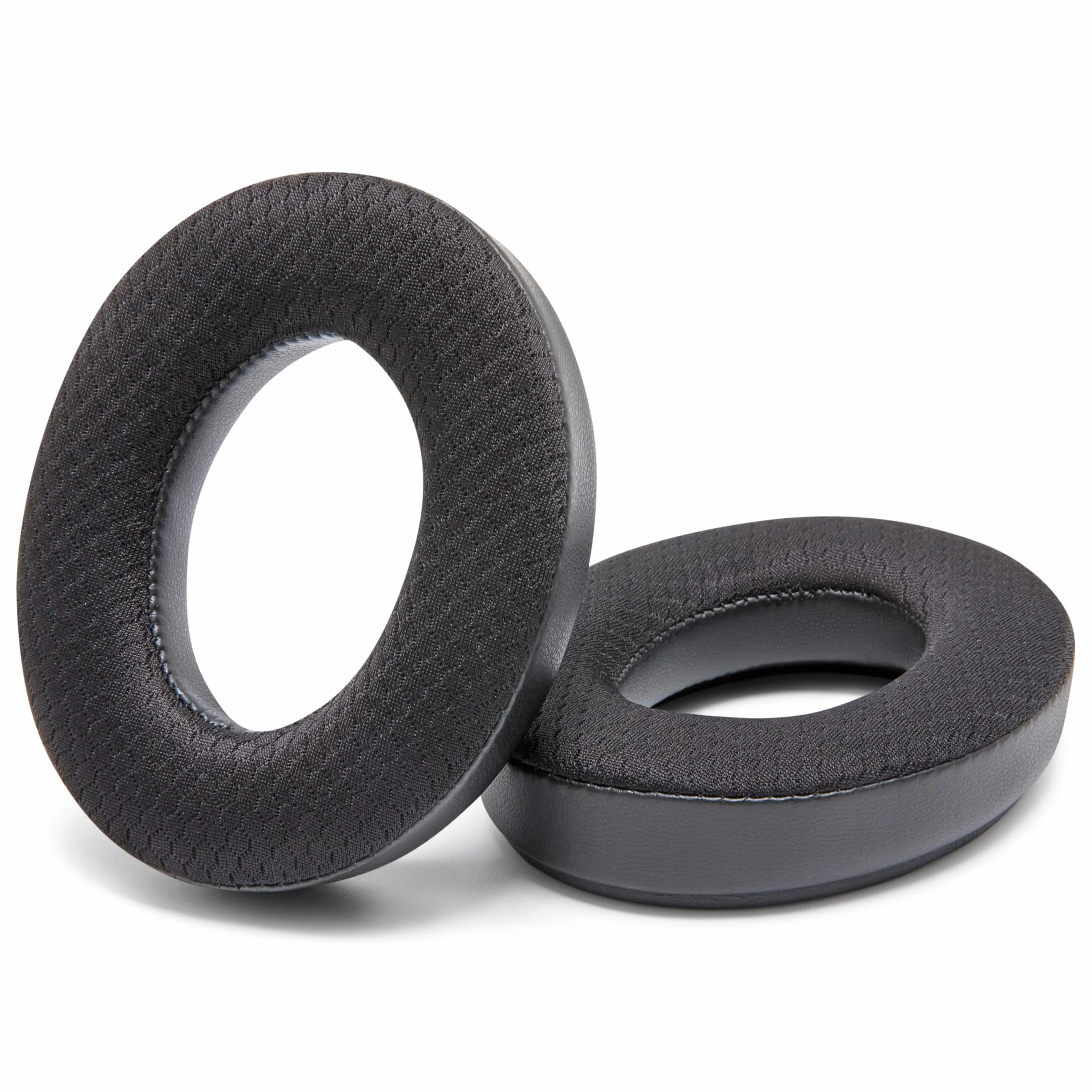 WC FreeZe Momentum 4 - Cuscinetti auricolari in gel rinfrescante per cuffie wireless over-ear Sennheiser Momentum 4 di Wicked Cushions - Aumentano il comfort e lo spessore| Black