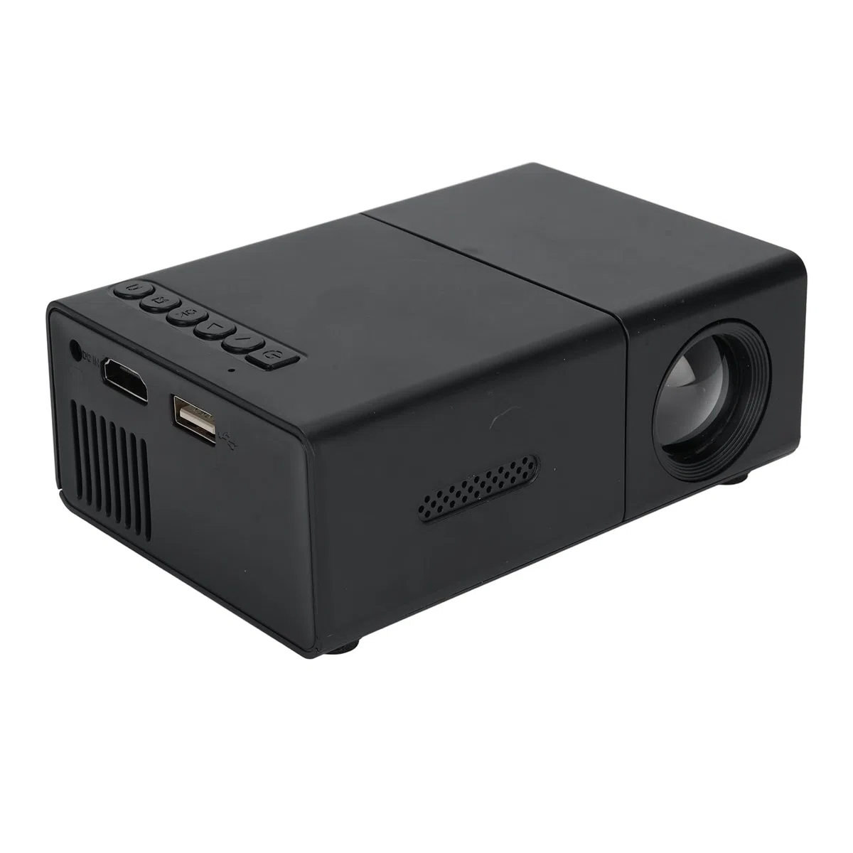 Proiettore Portatile 1080P, Display da 14-100 Pollici, Proiettore Cinematografico a LED Altoparlante Stereo Integrato, Mirroring Wireless WiFi, Miniproiettore Home Theater Regalo