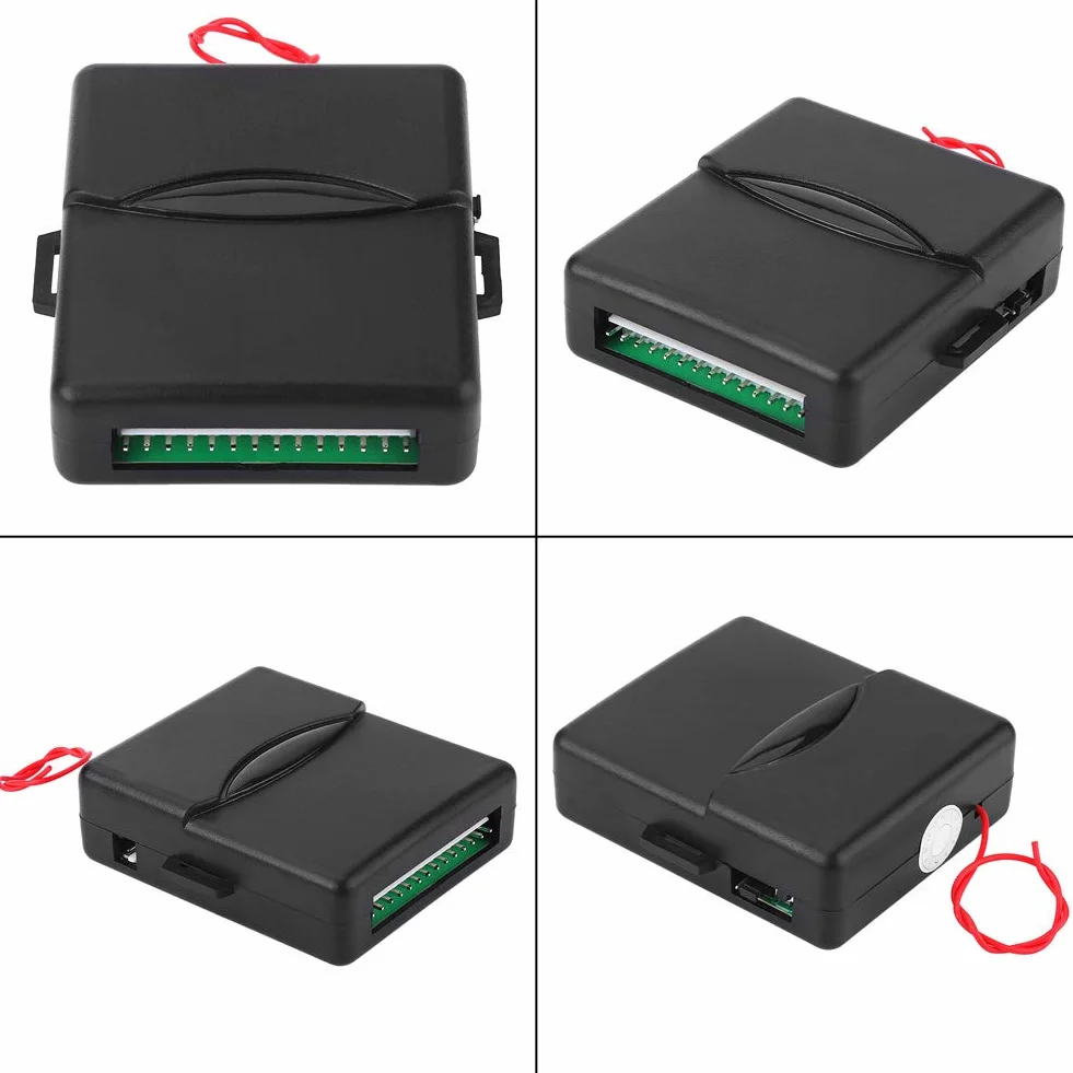 Kit Telecomando Universale per Chiusura Centralizzata, di Accesso Senza Chiave per Serratura della Portiera Dell'auto, Kit Scatola Telecomando Centrale con Rilascio del Bagagliaio