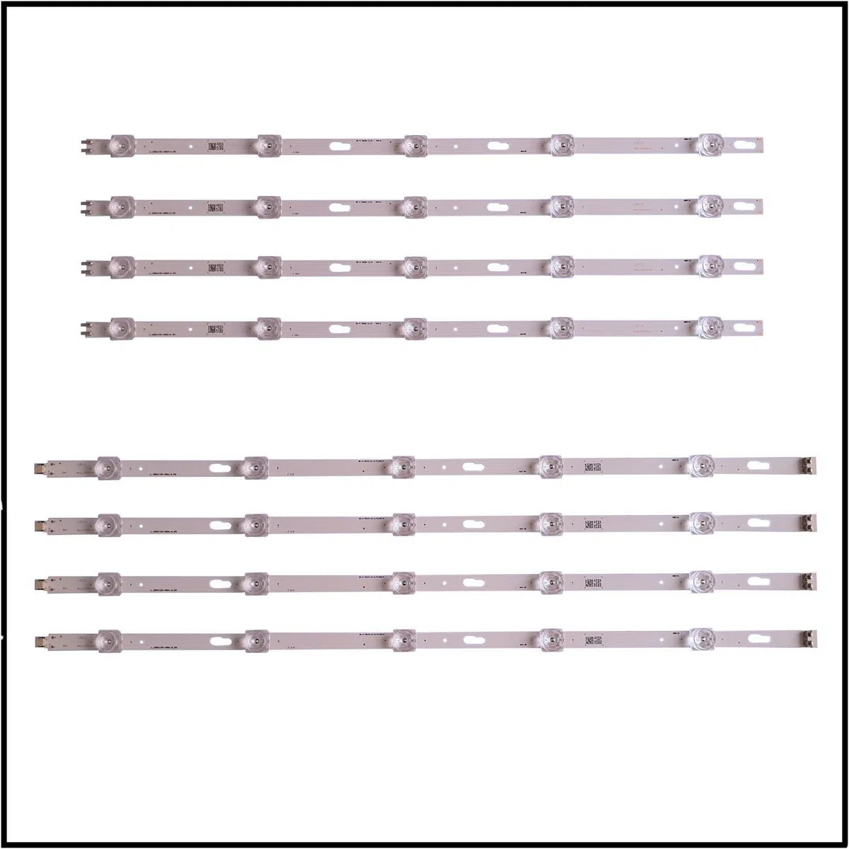 Generico KIT 8 BARRE LED TV PER SAMSUNG UE55AU7170 UE55AU7170U UE55AU7170UXZT