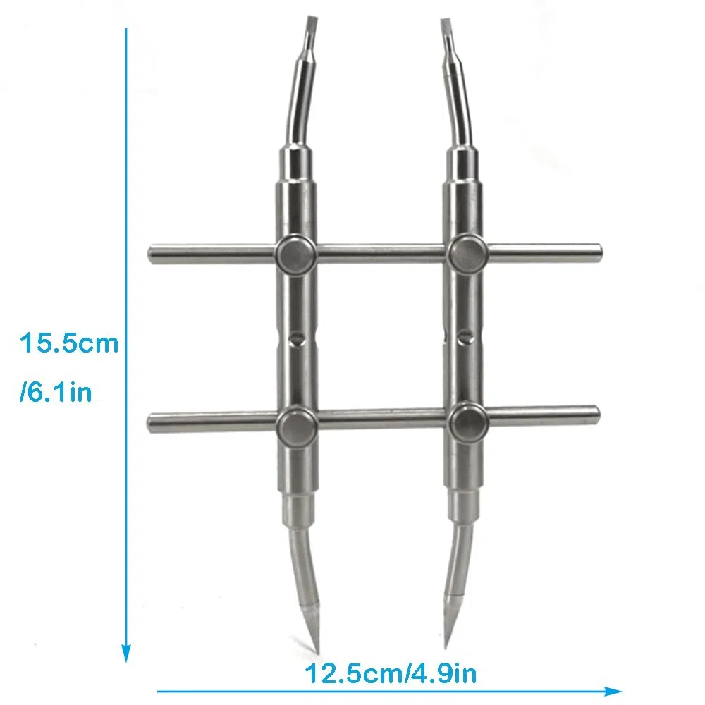 Chiave per obiettivo, in acciaio inox, chiave curva per fotocamera DSLR, telescopi, strumenti di riparazione