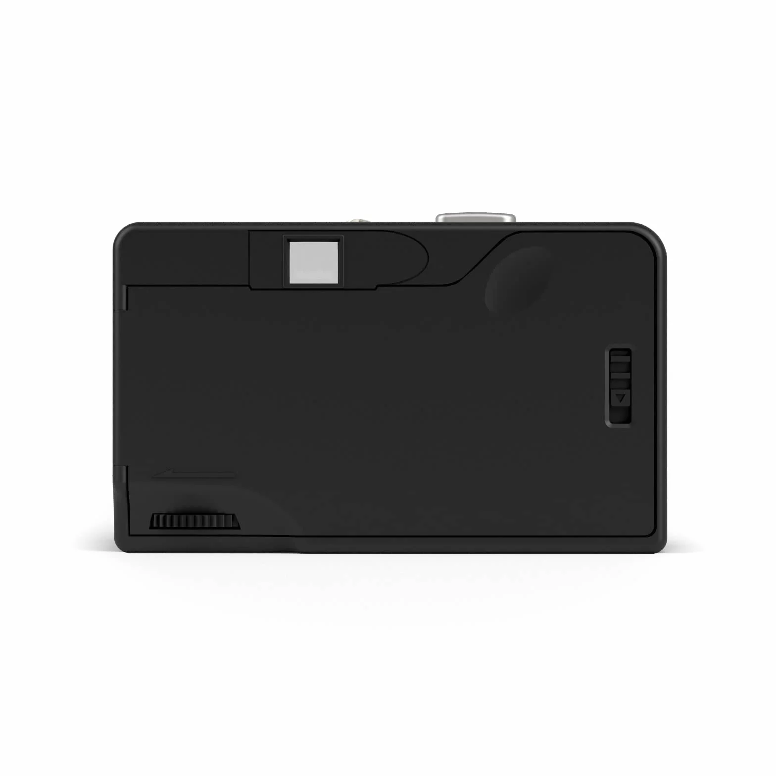 RETO Fotocamera ultra larga e sottile da 35 mm, riutilizzabile, con obiettivo largo 22 mm, senza messa a fuoco, leggera, facile da usare (crema)