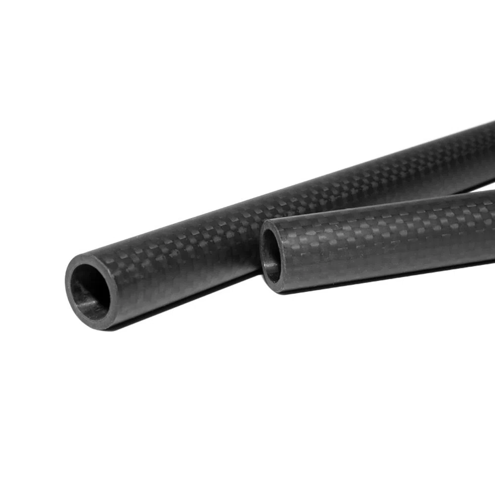 NICEYRIG Lunghezza 30cm (12inch) della fibra del carbonio di 15mm per il sistema di sostegno della guida della spalla di DSLR di 15mm