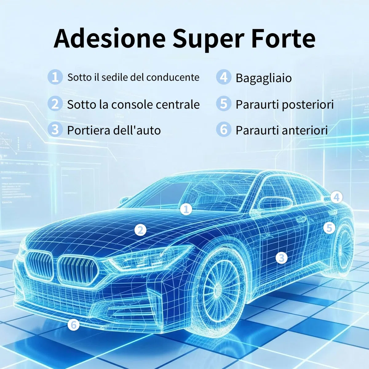 GPS Tracker per Auto, Compatibile Con Android e iOS, Localizzatore GPS Auto Per Nascosto, Magnetico Tracker, Tracker GPS Android senza Abbonamento Per Veicoli, Bagagli e Moto, IP68 impermeabile