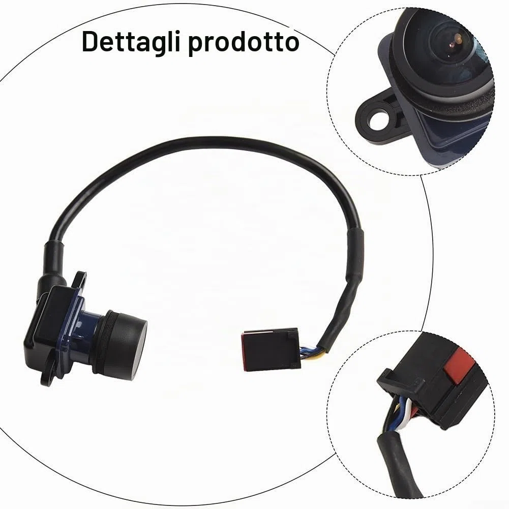 Telecamera posteriore 7355951810 per veicoli Fiat, Telecamera di Assistenza Al Parcheggio, soluzioni di visibilità migliorate