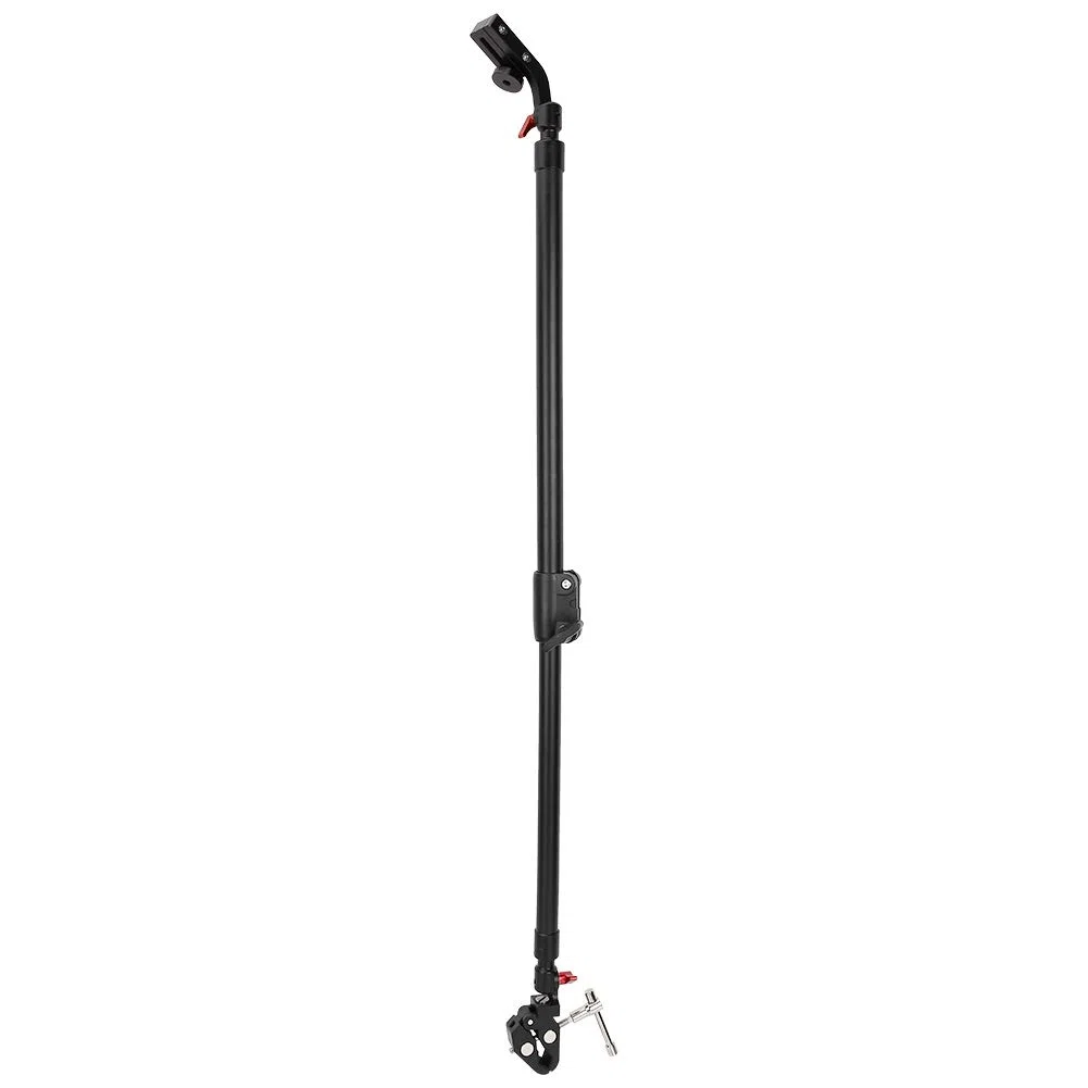 Asta di supporto, supporto per slider video per fotocamera professionale in lega di alluminio Aste per treppiede portatili Staffa a forma di ferro di cavallo con cursore regolabile per smartphone Viag