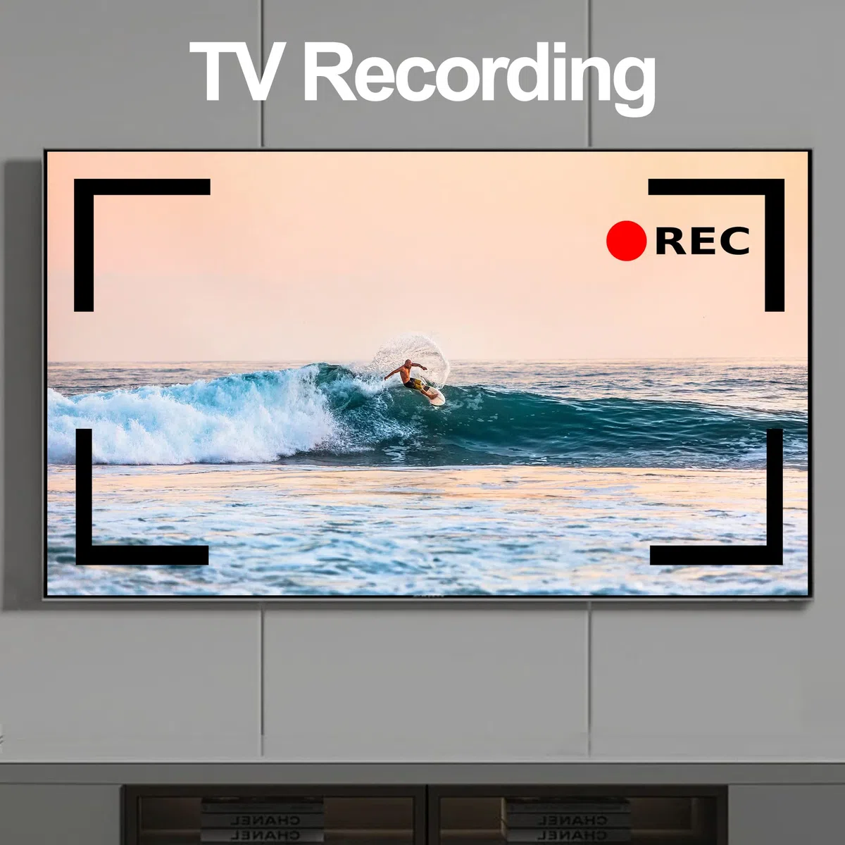 Decoder DVB-T2, OWERSLYN Decoder Digitale Terrestre 2024 HD 1080P H265 HEVC Main 10 Bit, HDMI CEC TV Stick Supporto Uscita HDMI/AV e USB Multimediale/PVR Recorder [Telecomando 2in 1 con comandi TV]