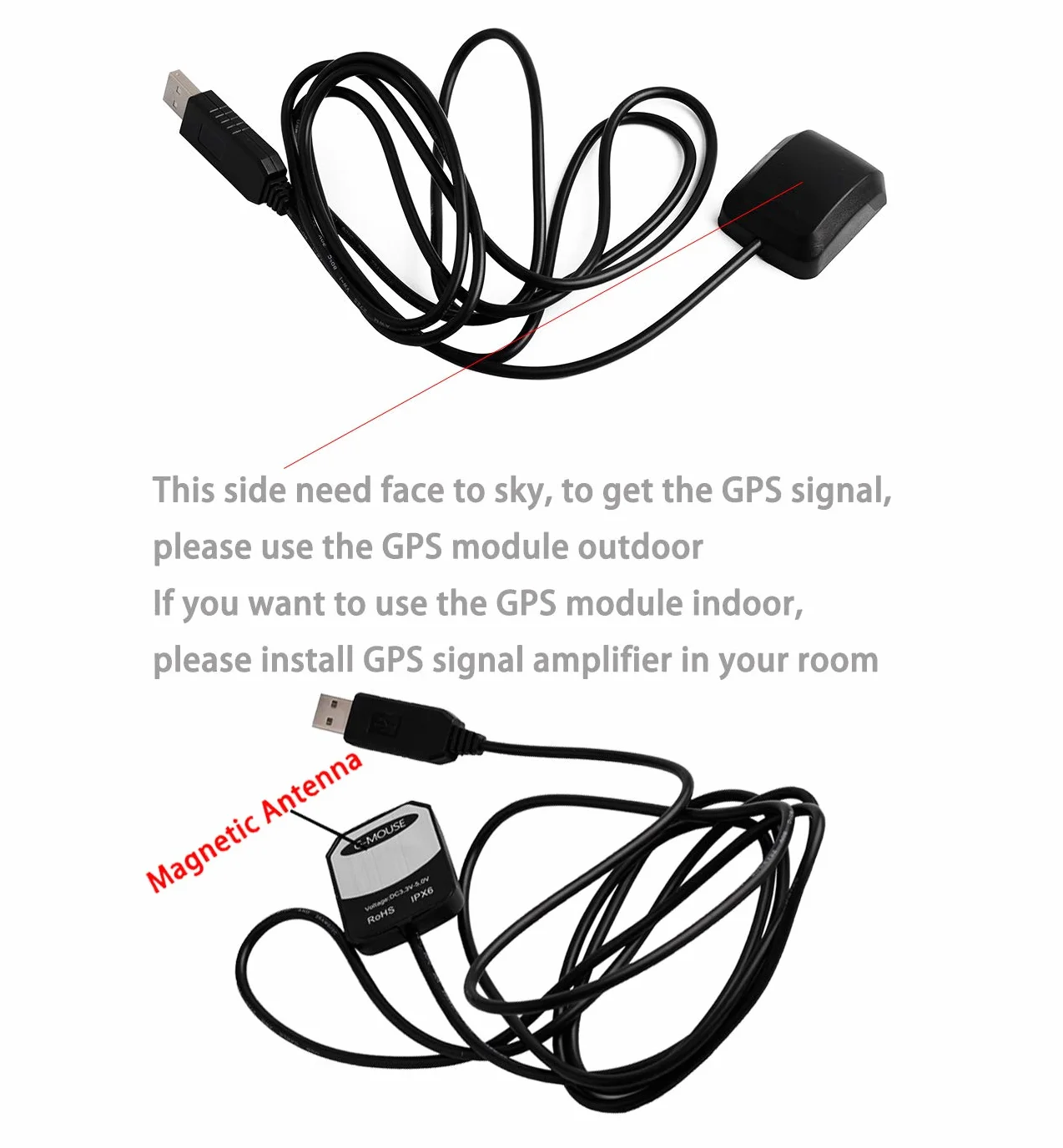 VK-162 G-Mouse USB GPS Dongle Modulo di Navigazione Antenna GPS Esterna Supporto remoto Ricevitore GPS USB per Raspberry Pi Supporto Google Earth Window Linux Geekstory