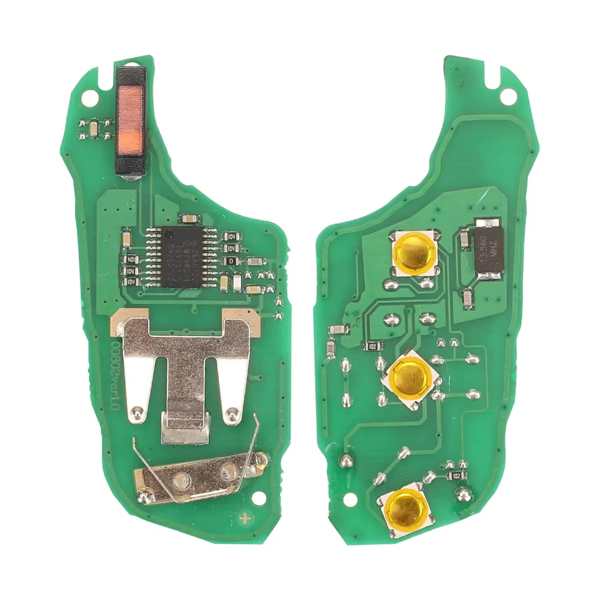 Heart Horse Guscio chiave telecomando auto 3 pulsanti per Peugeot Expert 208 2008 308 3008 508 5008 custodia chiave Citroen C3 C4 Cactus guscio chiave telecomando con 434MHz 4A Chip HU83 Lama