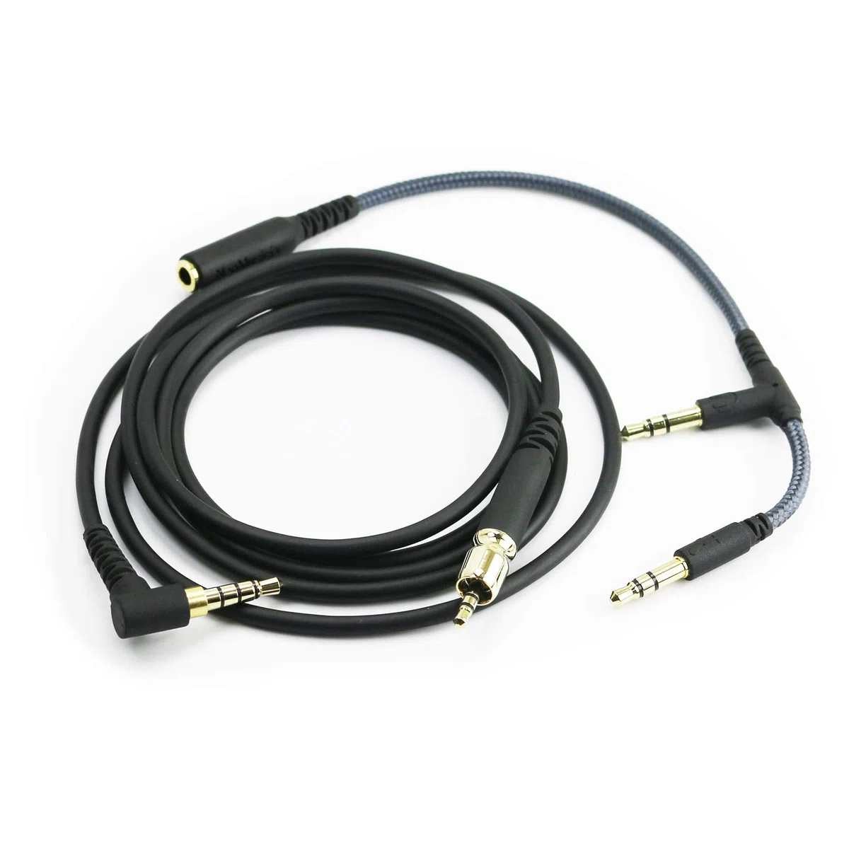 Cavo audio di ricambio, compatibile con cuffie da gaming Sennheiser Game One, Game Zero, PC 373D, GSP 350, GSP 500, GSP 600 1.3m/4.3ft