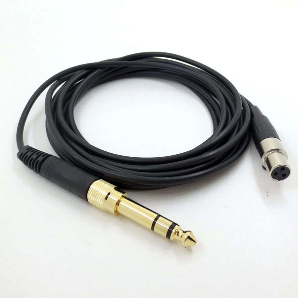 Cavo per AKG Q701 K712 K702 K271S K240S K240MK K181 K141 Cuffie,Cavo Audio di Ricambio con Adattatore da 6.35 mm,3 m/9.9 piedi,Nero