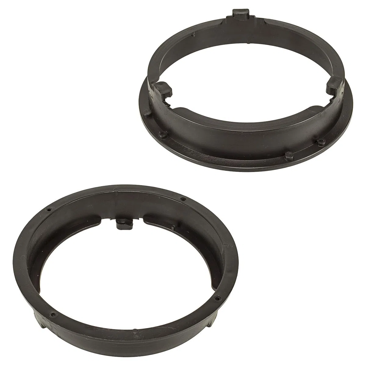 tomzz Audio 2837-000-1 Anelli per altoparlanti Staffe di adattamento compatibili con Mitsubishi ASX Mirage Space Star Outlander Pajero per altoparlanti DIN da 165 mm