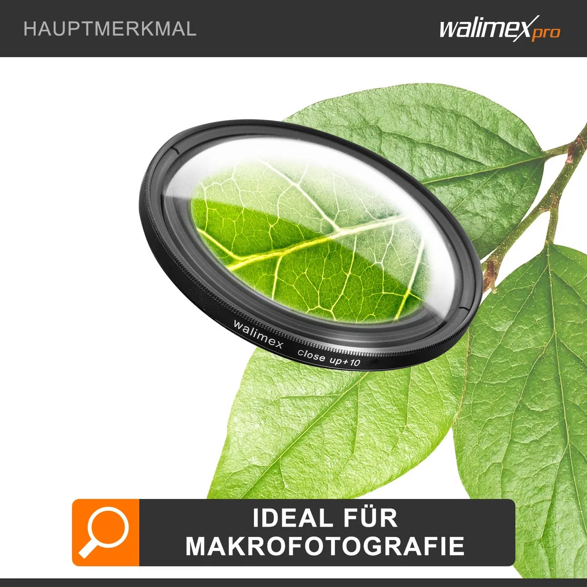 Walimex Close up Makrolinsen-Set 72mm inkl. +1/+2/+4/+10 Dioptrien