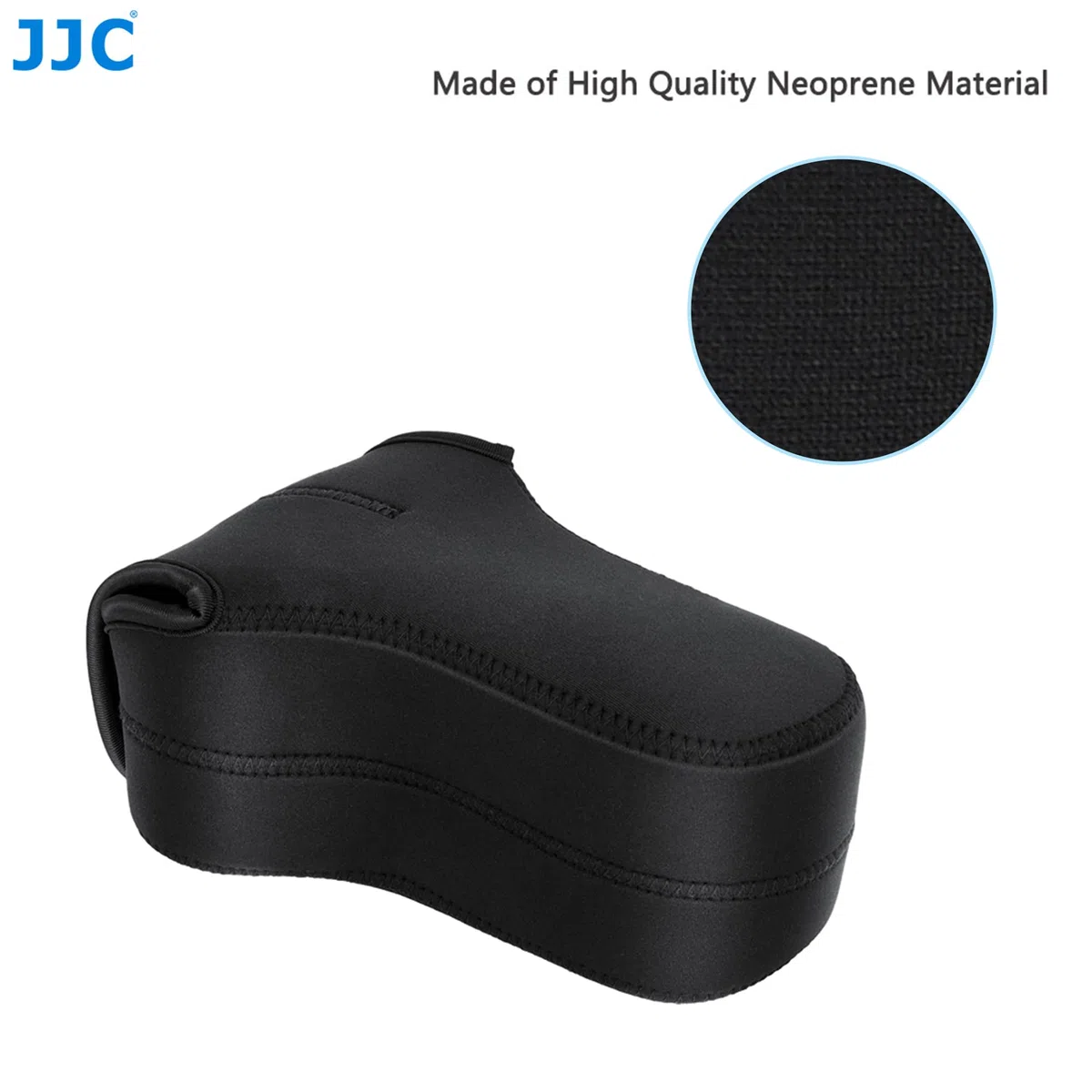 JJC Custodia per Fotocamera Mirrorless per Canon EOS M50 M5 M6 Mark II + EF-M 55-200mm/EF-M 18-150mm Obiettivo, per Fuji Fujifilm X-T30 X-T20 X-T10 X-T100 X-E3 + XF 55-200mm/XC 50-230mm Obiettivo