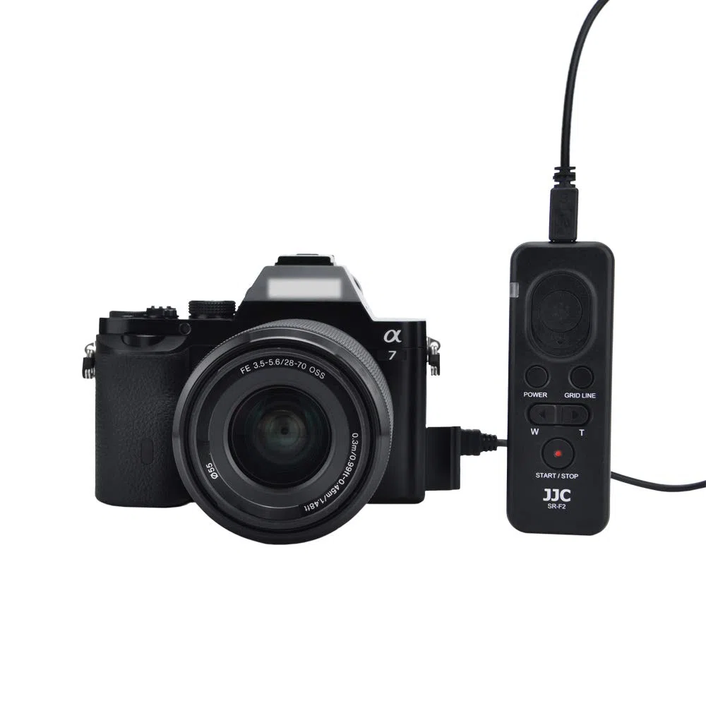 JJC RM-VPR1 - Telecomando con cavo multiterminale, telecomando per Sony RX0M2 RX100VII RX10IV Z-V1 A7RM4A A7RM4 A7RM3A A7R A7SM3 A7S A7M3 A7 A1 II A1 A9 A6600 A6500 A6000 FDR-AX43 AX60 AX700