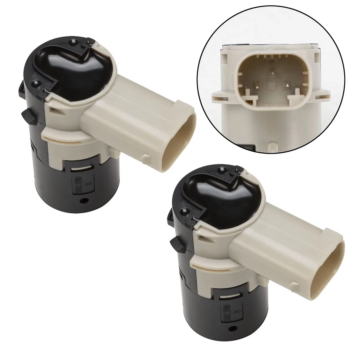 PDC 2PCS Sensore di parcheggio posteriore anteriore 66206989068 Per E39 E46 E53 E60 E61 E64 E65 E66 E83 X3 X5