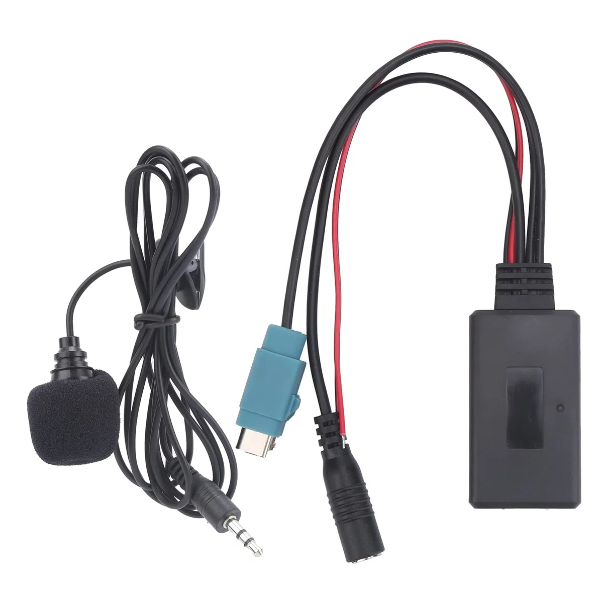 Adattatore Bluetooth Alpine, Cavo AUX per Radio Wireless Bluetooth per Auto Adattatore Vivavoce Adatto per la Sostituzione del Connettore Audio Alpine E Auto