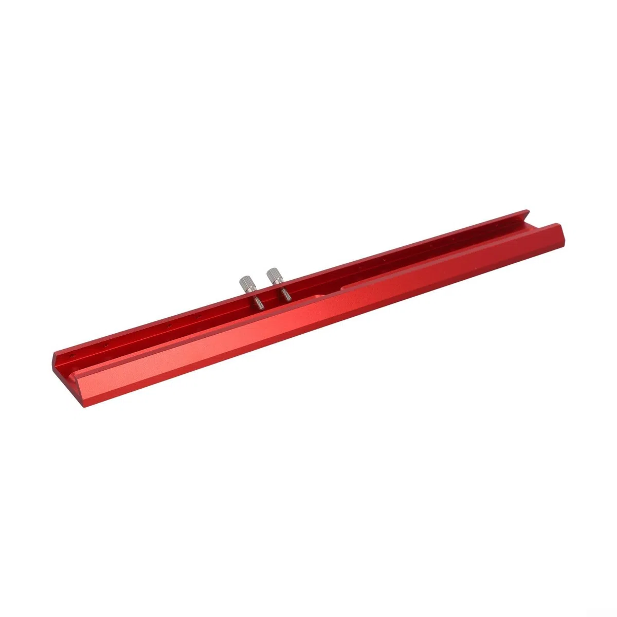 Base rossa per telescopio, a coda di rondine, in lega di alluminio, accessorio per guida a 60 gradi, manico leggero e robusto per astronomia, campeggio, escursionismo (360 mm)