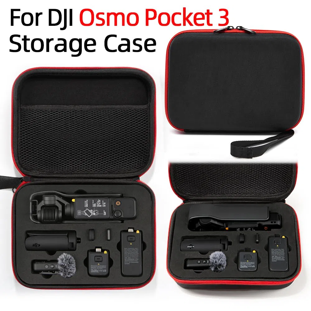 Custodia per DJI Osmo Pocket 3, Custodia Rigida Portatile, Borsa di Protezione da Viaggio Compatta per DJI Osmo Pocket 3 Creator Accessori Combo