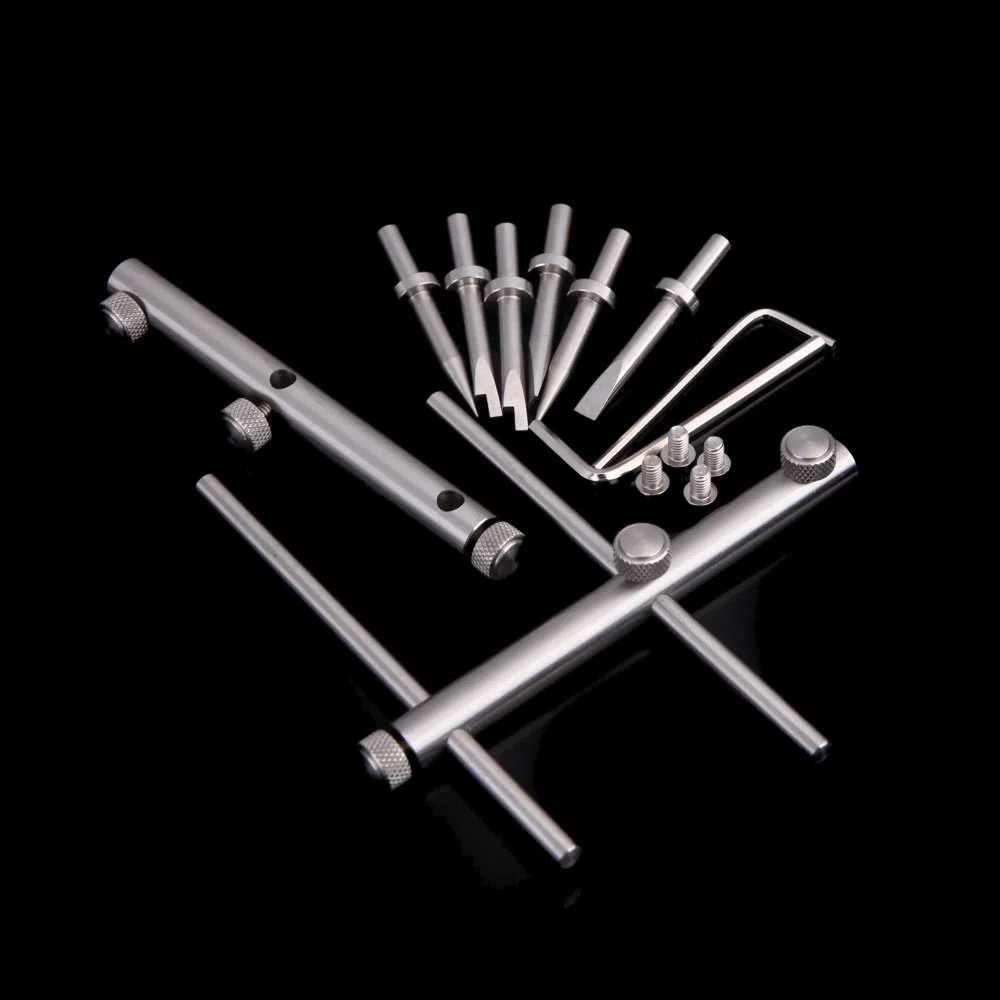 Andoer DSLR Professional riparazione Camera Lens Spanner Wrench Apertura Strumento 3 Tips10-100mm per Canon Nikon Sony Olympus