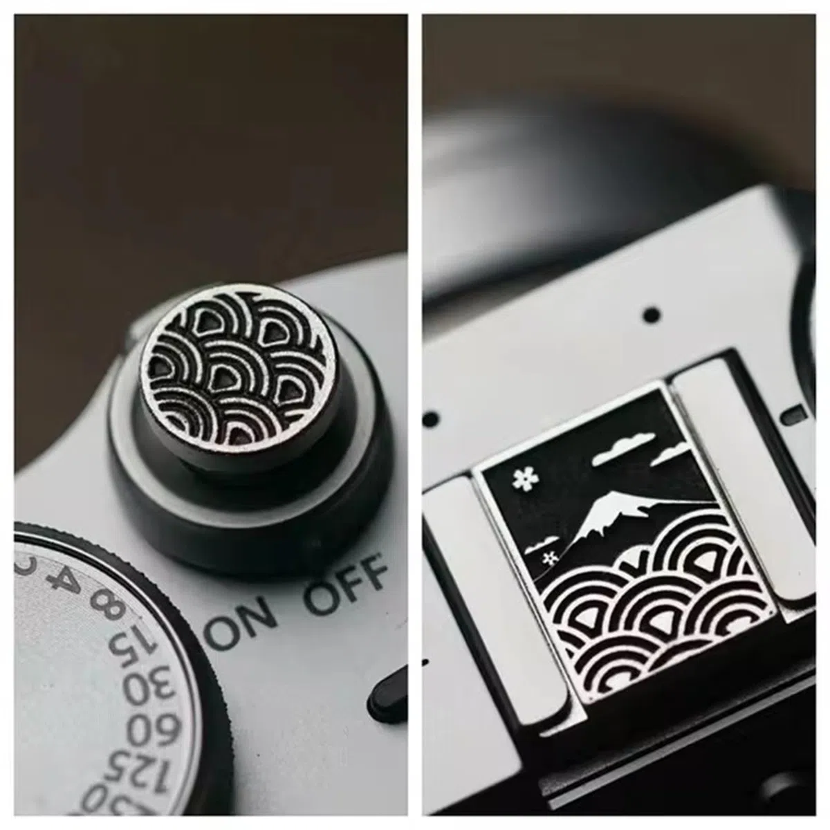 Coperchio per slitta hotshoe, protezione per fotocamera e pulsante di otturatore della fotocamera, accessorio protettivo stabile