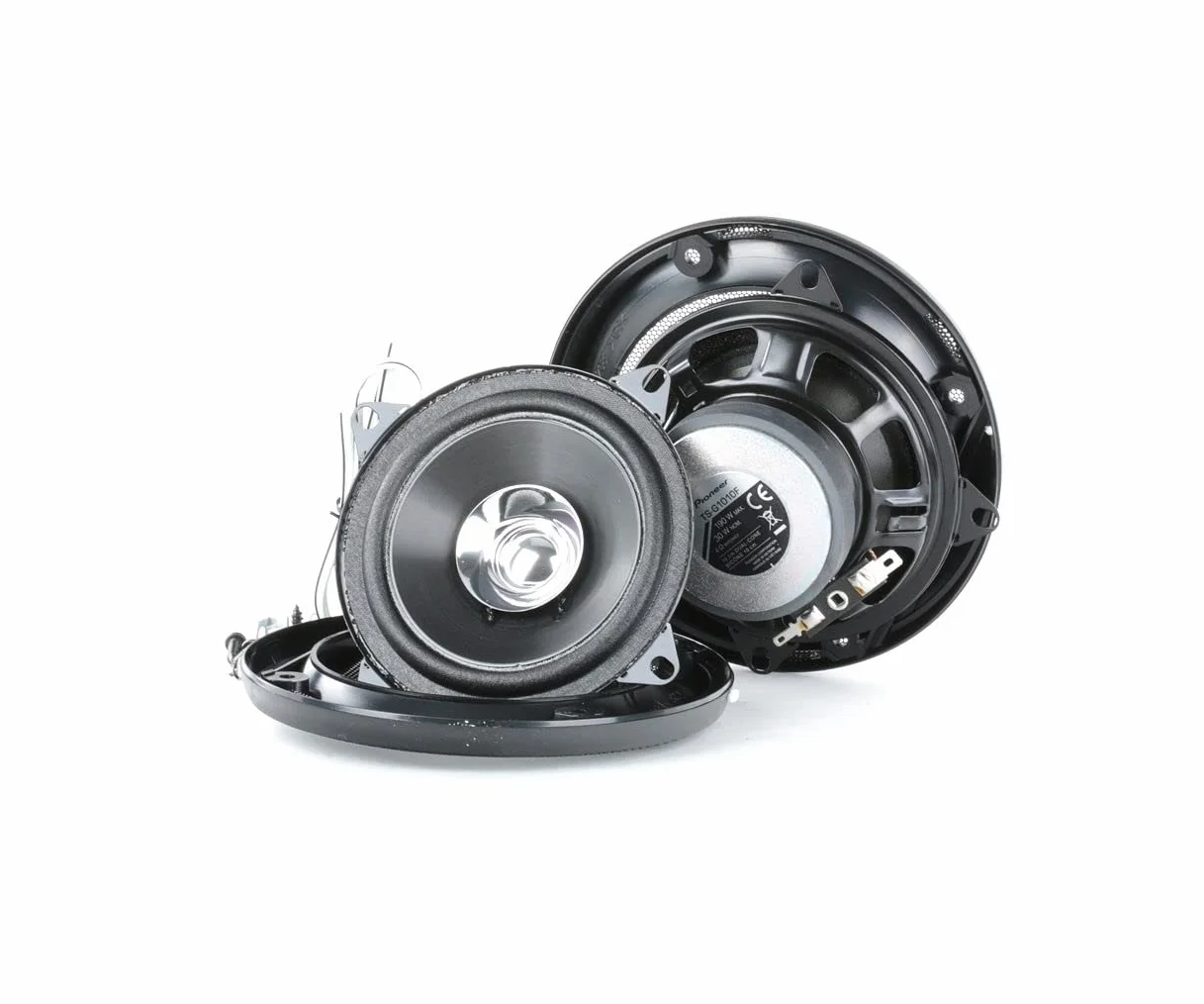 Inex Pioneer TS-G1010F 4" 10cm 190 Watt Peak Doppio Cono Auto Furgone Altoparlanti Sportello