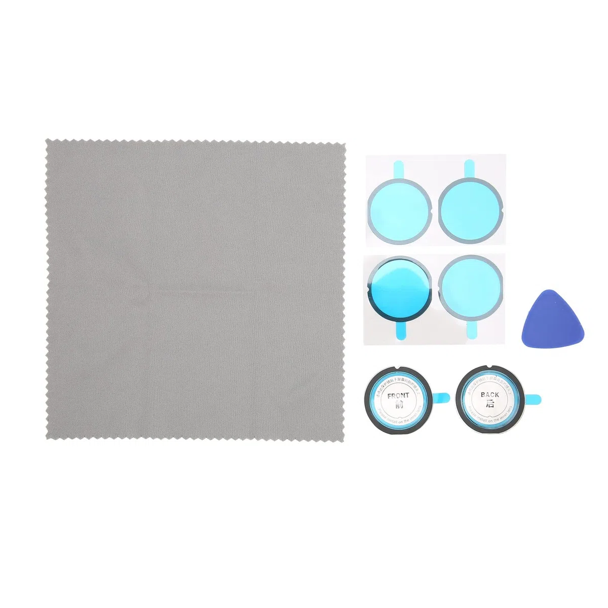 Dual Lens Guards per X3 Panoramic Camera, Cover Protettiva PC Antigraffio Sticky Lens Protector per Insta 360 X3 Panoramic Lens Accessories