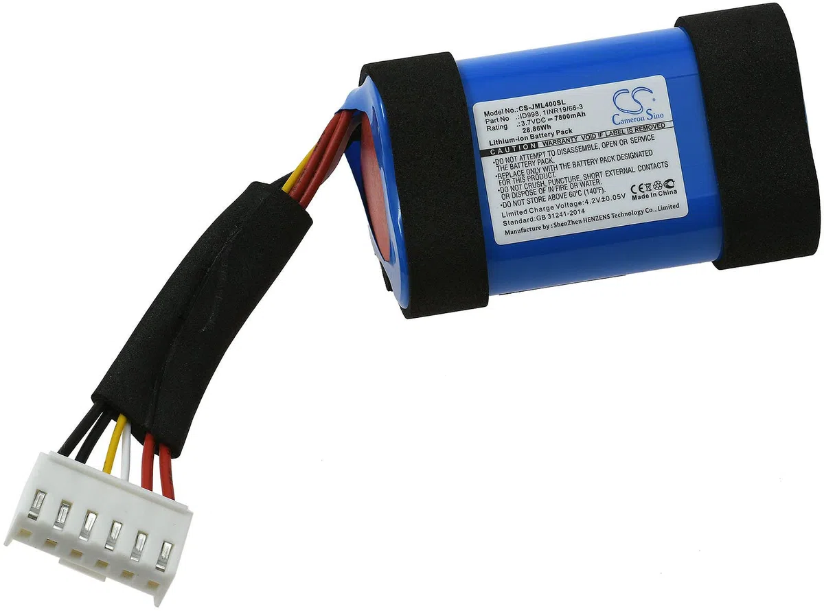 Batteria per altoparlante JBL Charge 4 / Charge 4 BLK/Charge 4 J, 3,7 V, Li-ION [Batteria degli altoparlanti]