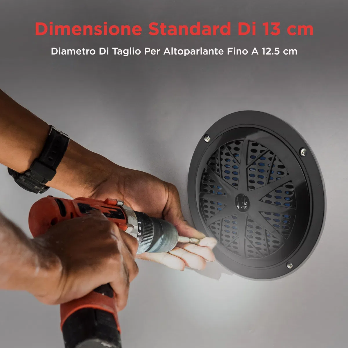 Pyle Altoparlanti Marini 13,34 Centimetri, Casse Audio 2 Vie Impermeabili 100 Watt, Cono in Polipropilene, Surround in Tessuto, Speaker da Esterno Resistente, 1 Coppia Neri
