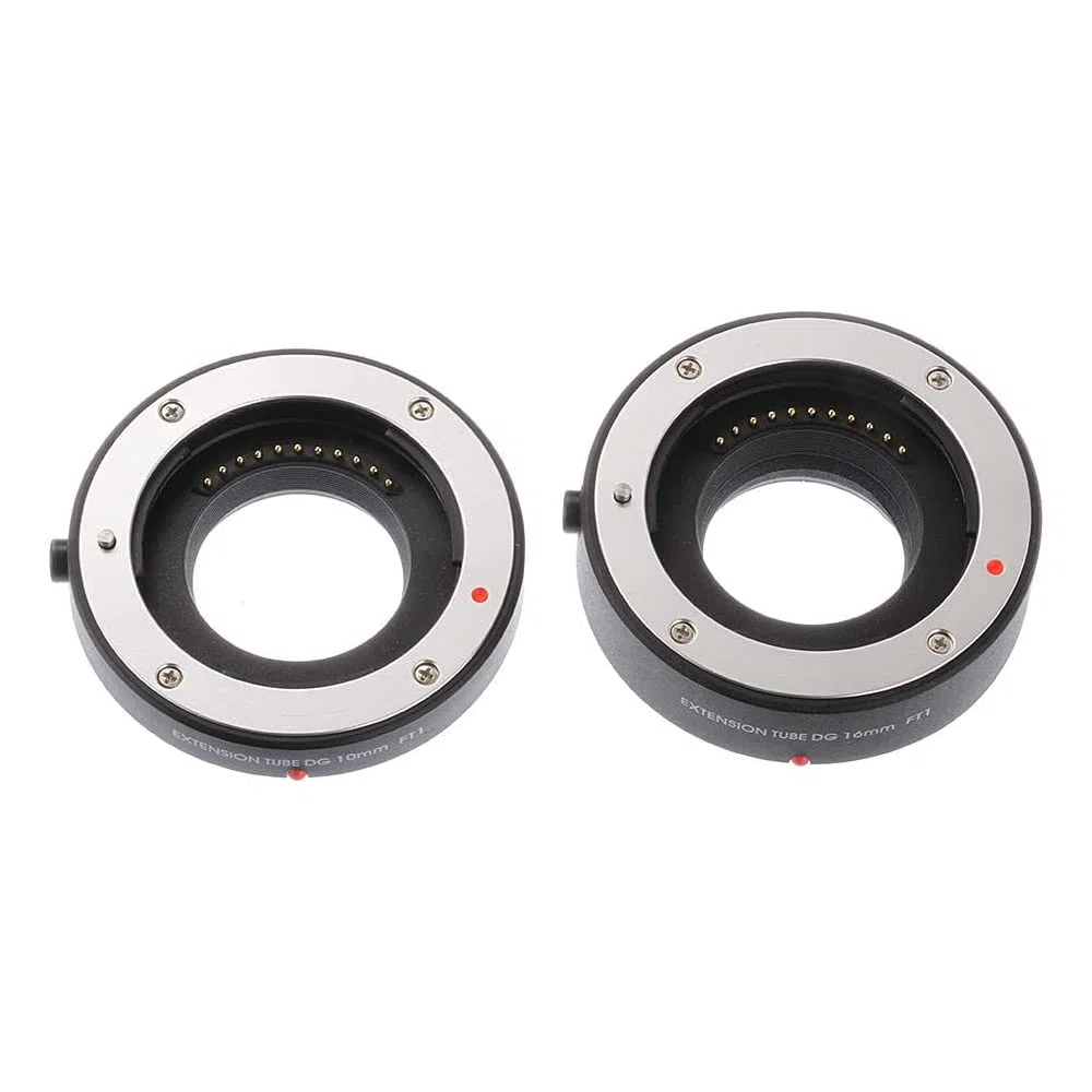 Hersmay Set di anelli distanziali per autofocus macro MFT, 10 mm/16 mm, micro quattro terzi M4/3 per Panasonic GH3 GH4 GH5 GH5s GF6 GX85 GX7 G1 GF1 GX1 per Olympus E-PL5/6/7/8/9 E-M5 E-M10 E-PL5