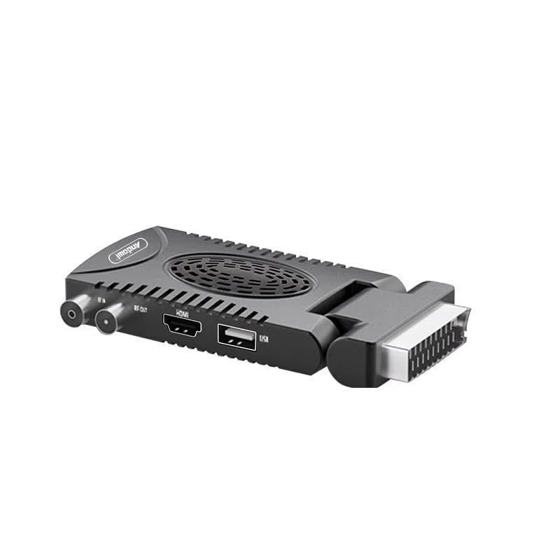 Decoder Tv Digitale Terrestre DVB-T2 HD 4K H.265 USB Scart HDMI Dolby