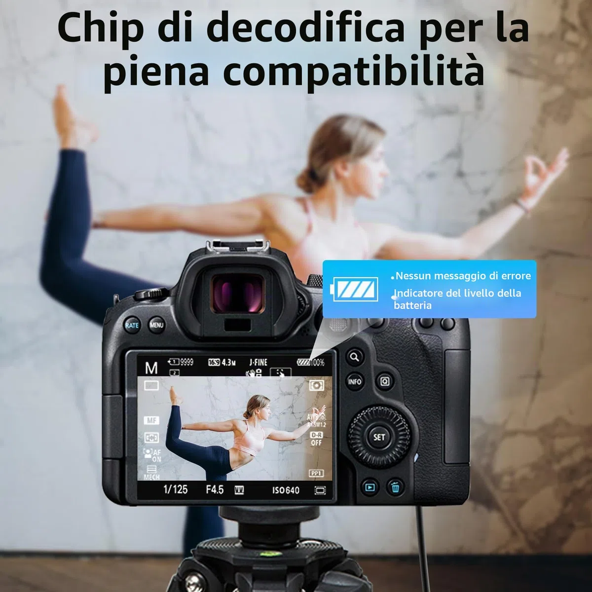 King Ma LP-E6 Batteria fittizia decodificata LP-E6 Sostituzione batteria con cavo adattatore di alimentazione a molla di tipo C per fotocamere Canon EOS 5D4 80D 5D2 5D3 70D 60D 6D 7D2 7D 5DRS 6D2 R7